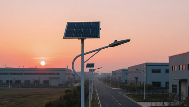 Solar Street Light Pole
